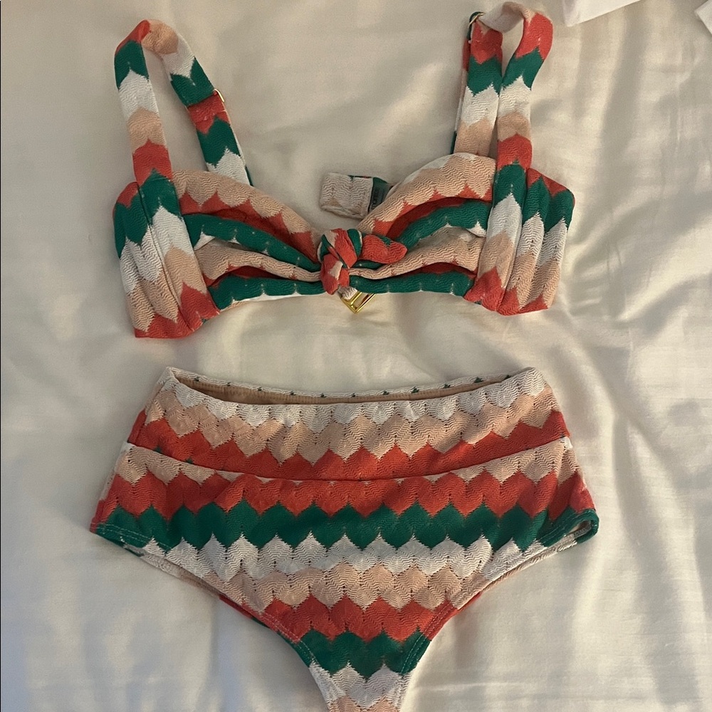 Montce Multicolor Chevron Bikini